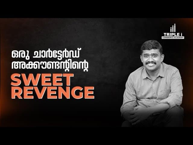 A CHARTERED ACCOUNTANT'S SWEET REVENGE! | CA LIFE | CA MOTIVATION | TRIPLE i COMMERCE ACADEMY