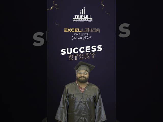🎥 Athul A.S Shares His Success Story – EXCELLENCIA 2K24🎉