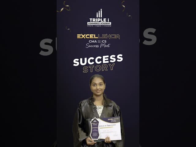 🎥 Anaina K M Shares Her Success Story at EXCELLENCIA 2K24! 🌟