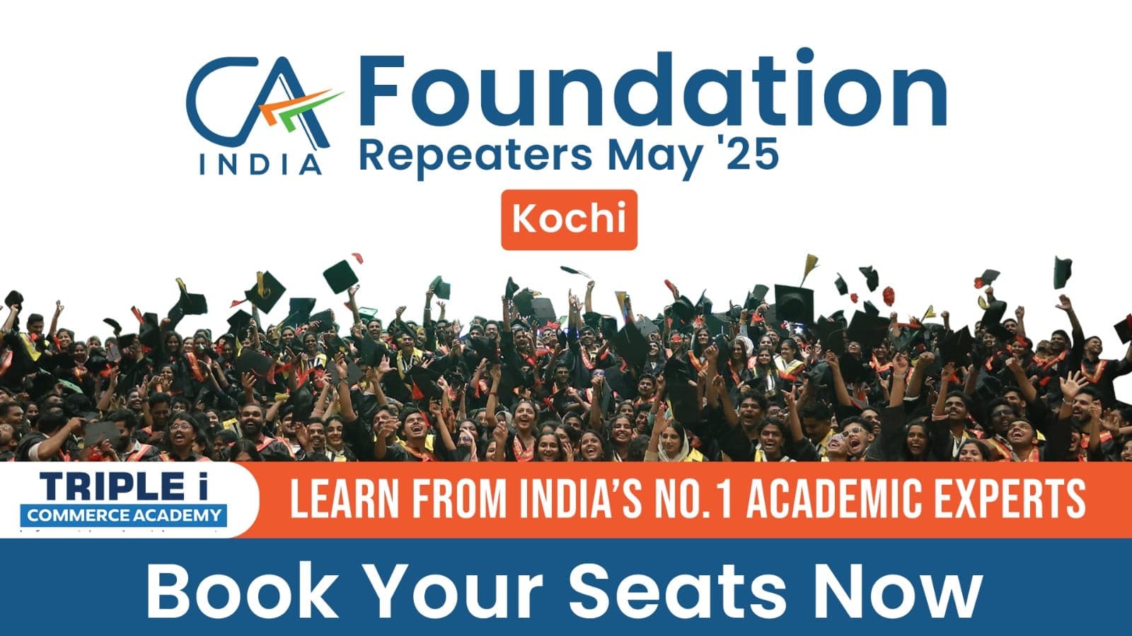 Course thumbnail for CA Foundation Repeaters Kochi May ' 25