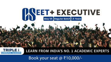 Course thumbnail for CSEET + Executive Trivandrum May 25 B1