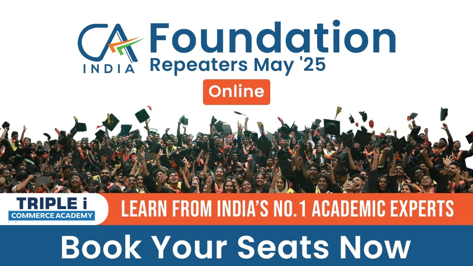 Course thumbnail for CA Foundation Repeaters Online May ' 25