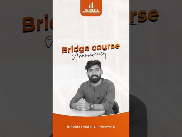"Bridge to Success: Study CA, CMA, ACCA, & CS Courses for FREE at Triple i Commerce Academy!"