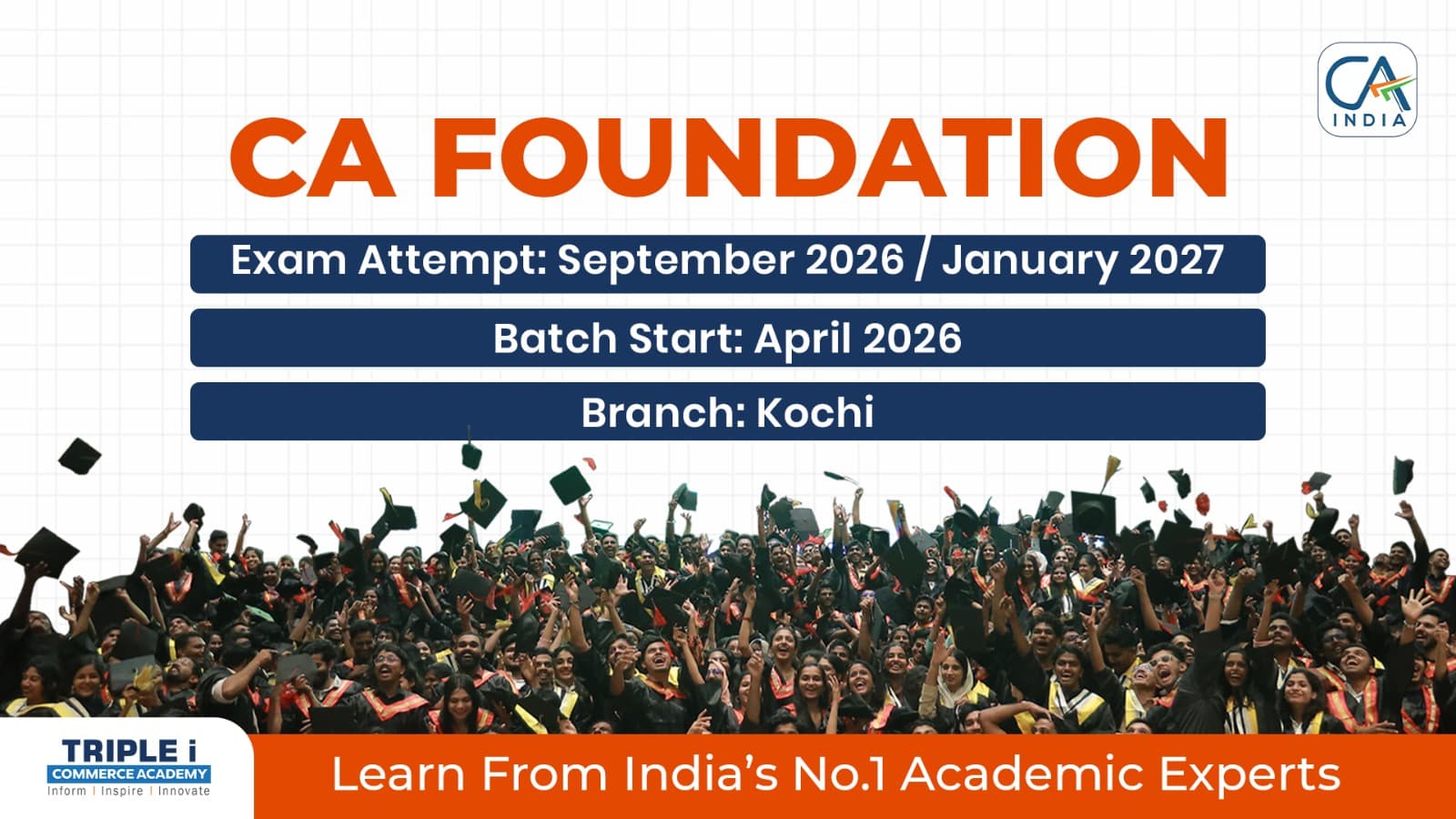 Course thumbnail for CA Foundation Kochi Apr 26-B1