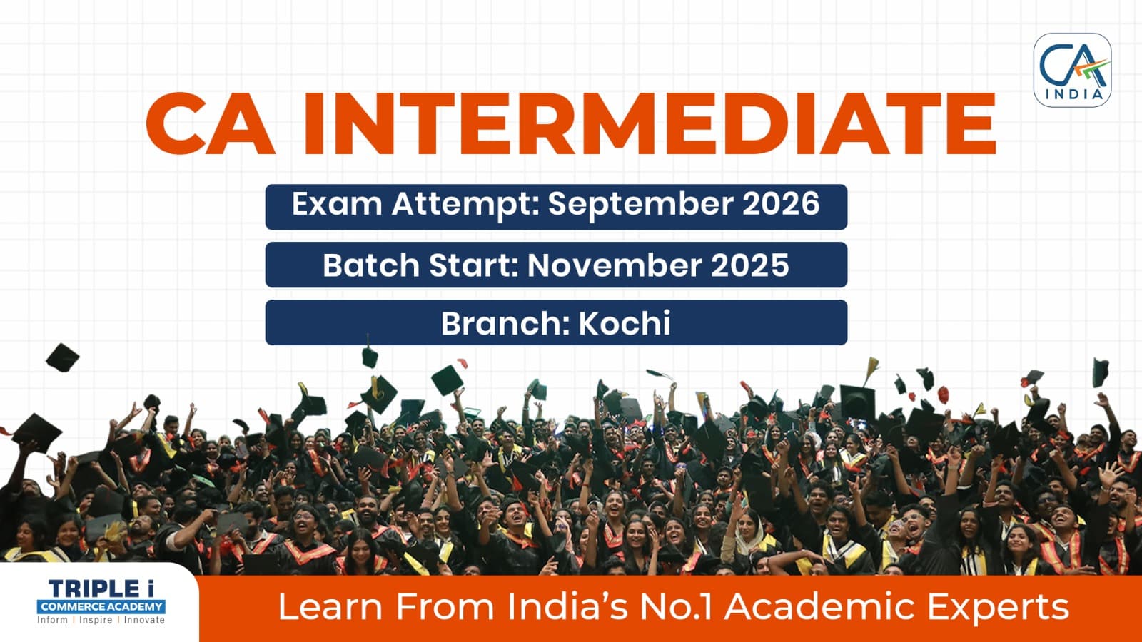 Course thumbnail for CA Intermediate Kochi Nov 25
